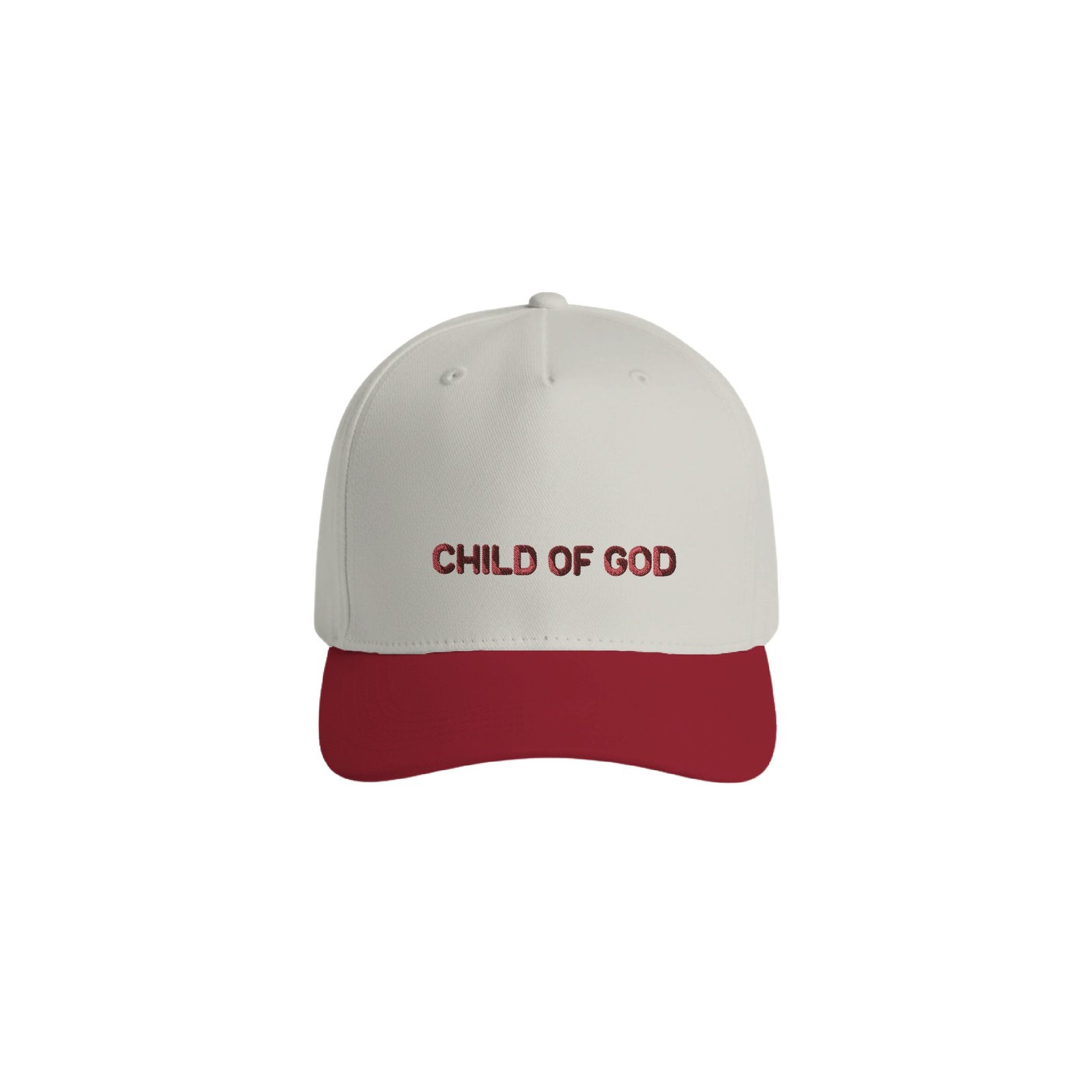 Child of God Dad Cap | Gorra Two-Tone Roja